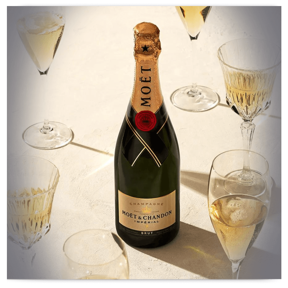 Szampan MOET & CHANDON BRUT IMPERIAL TWIN SET 2*0,75L + OPAKOWANIE