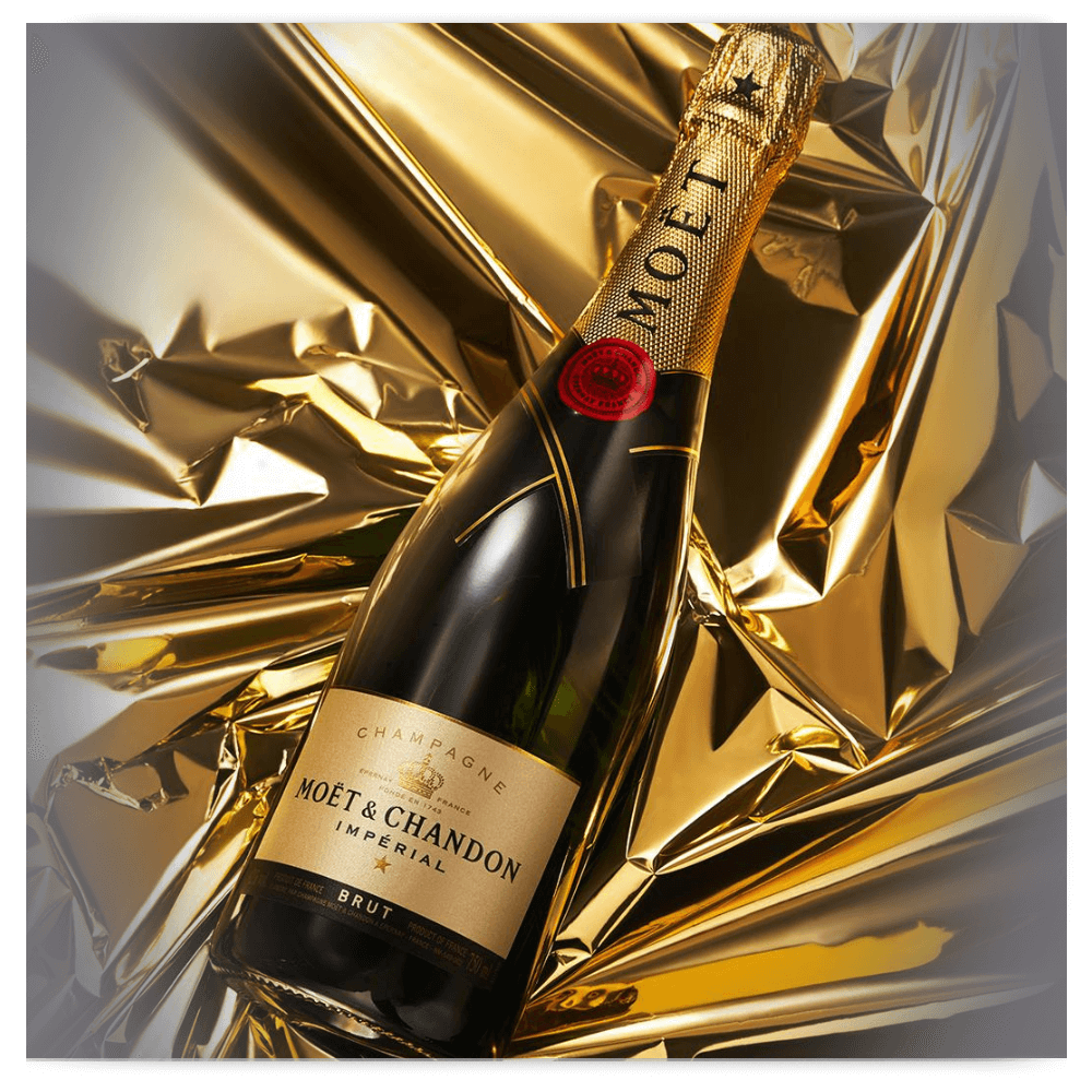 Szampan MOET & CHANDON BRUT IMPERIAL TWIN SET 2*0,75L + OPAKOWANIE
