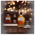 JACK DANIEL'S GENTLEMAN 0,7L + 2 SZKLANKI