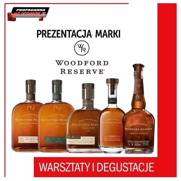 WOODFORD RESERVE - DEGUSTACJA BOURBONU WARSZAWA