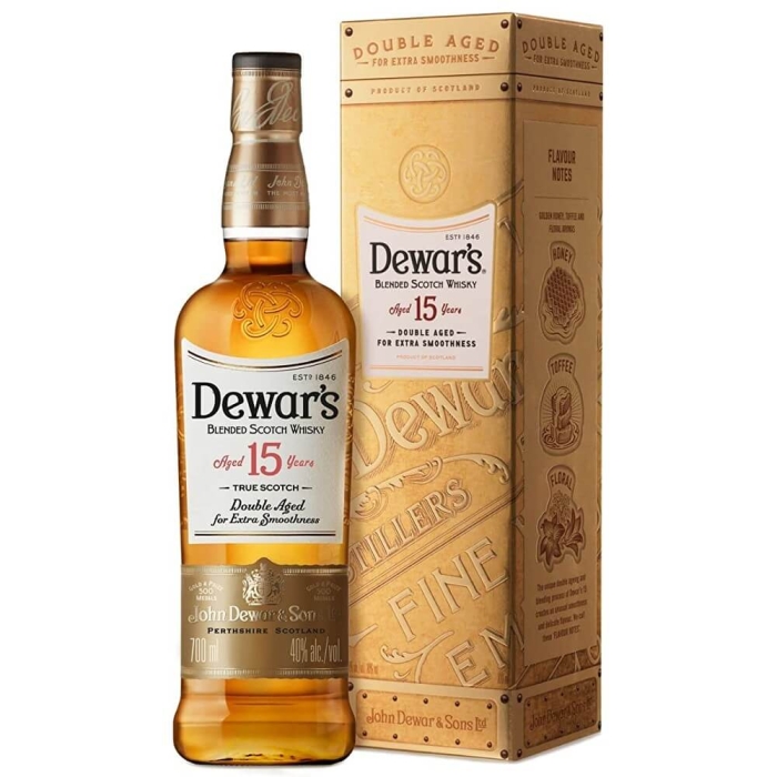 DEWAR'S 15YO DOUBLE AGED 0,7L + OPAKOWANIE