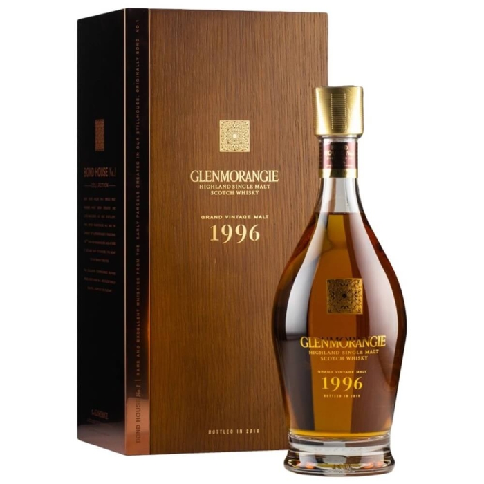 GLENMORANGIE GRAND VINTAGE MALT 1996 WHISKY SINGLE MALT 0,7L + OPAKOWANIE