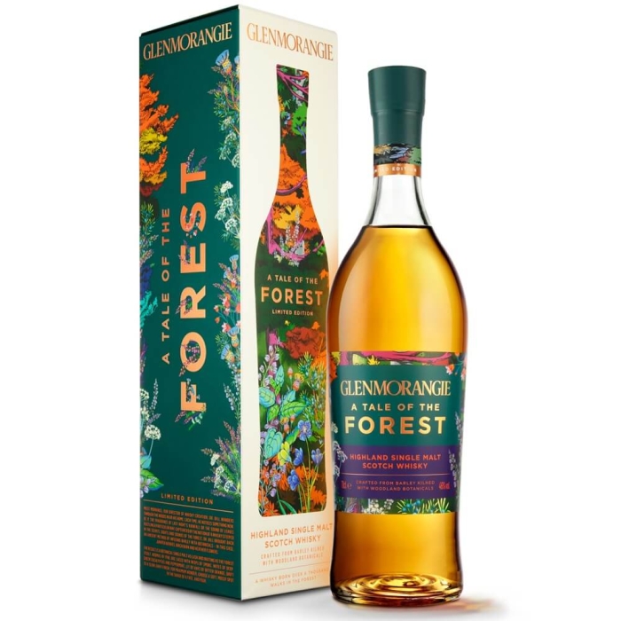 GLENMORANGIE A TALE OF THE FOREST WHISKY SINGLE MALT 0,7L + KARTON