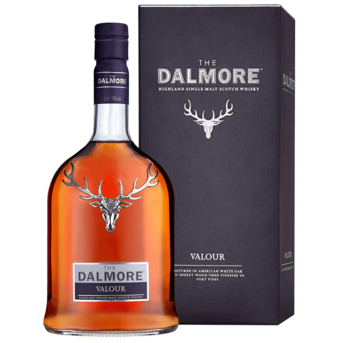 THE DALMORE VALOUR WHISKY 1,0L + OPAKOWANIE