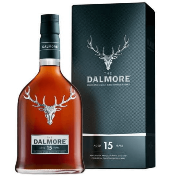 THE DALMORE 15YO WHISKY SINGLE MALT 0,7L + KARTONIK