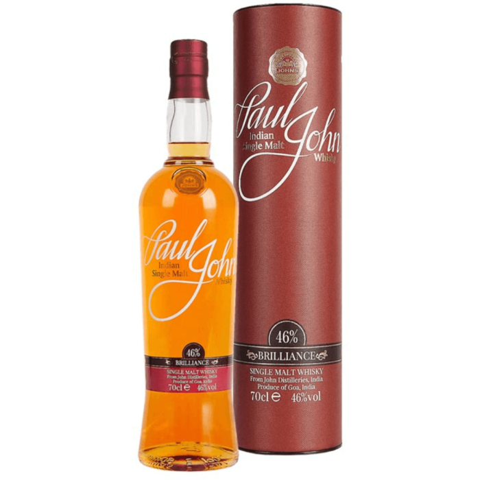 PAUL JOHN BRILLIANCE WHISKY SINGLE MALT 0,7L + TUBA