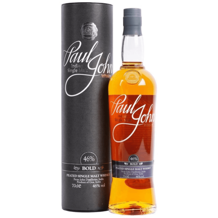 PAUL JOHN BOLD WHISKY SINGLE MALT 0,7L + TUBA