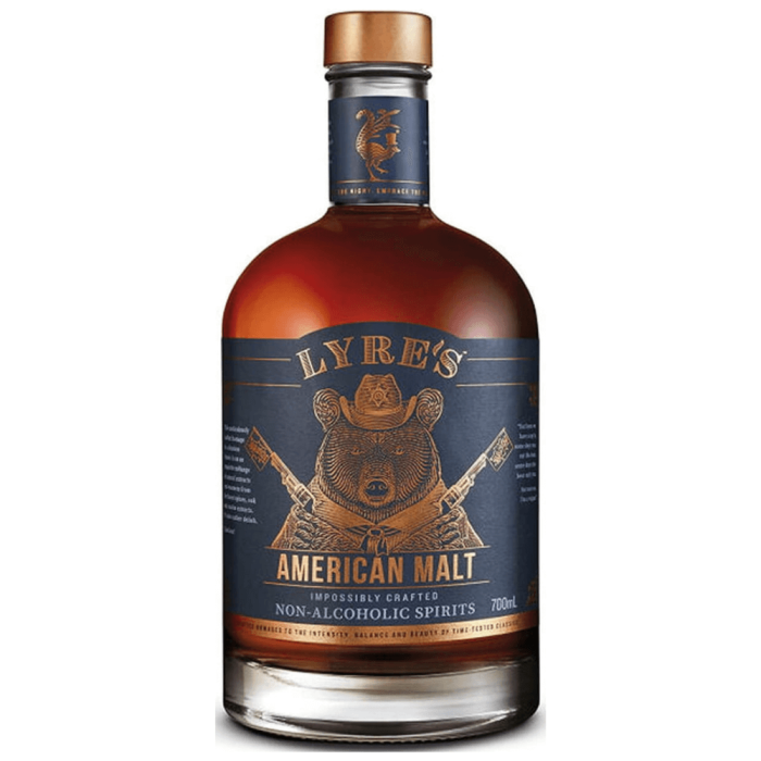 LYRE'S AMERICAN MALT BEZALKOHOLOWY SMAK WHISKEY 0% 0,7L