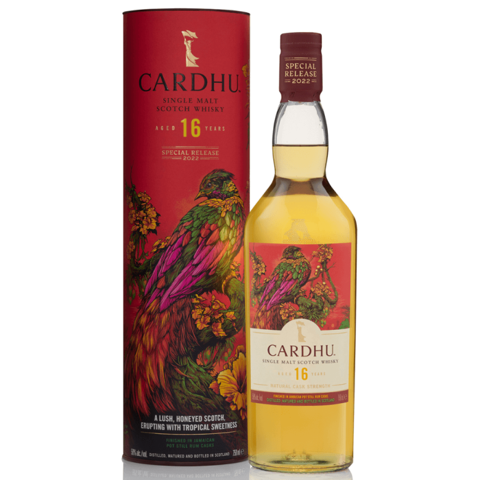 CARDHU 16YO SPECIAL RELEASES 2022 WHISKY SINGLE MALT 0,7L + OPAKOWANIE
