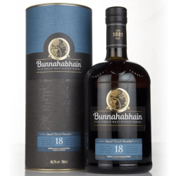 BUNNAHABHAIN 18YO WHISKY SINGLE MALT 0,7L + BOX