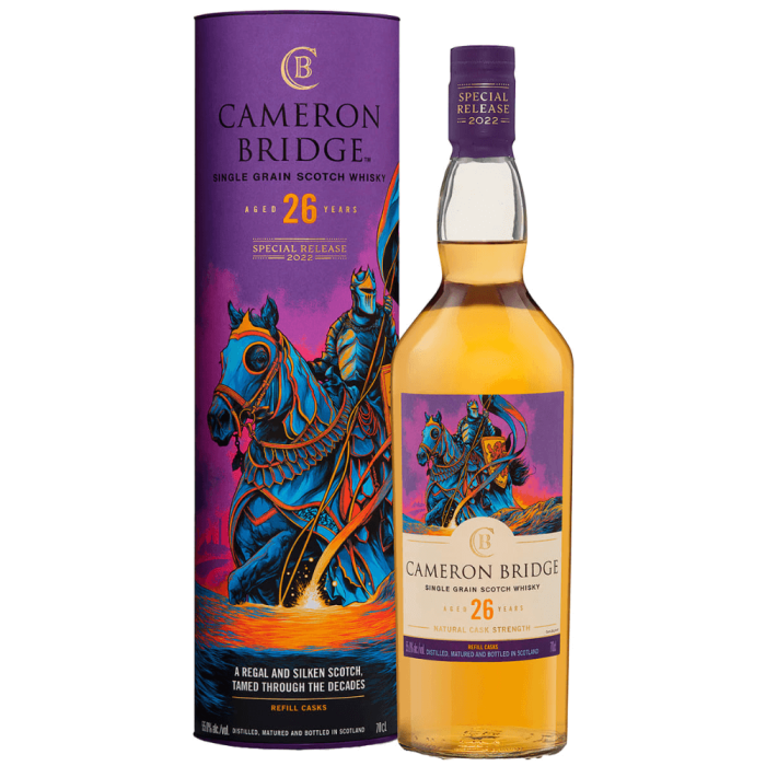 CAMERON BRIDGE 26YO SPECIAL RELEASES 2022 WHISKY SINGLE GRAIN 0,7L + OPAKOWANIE