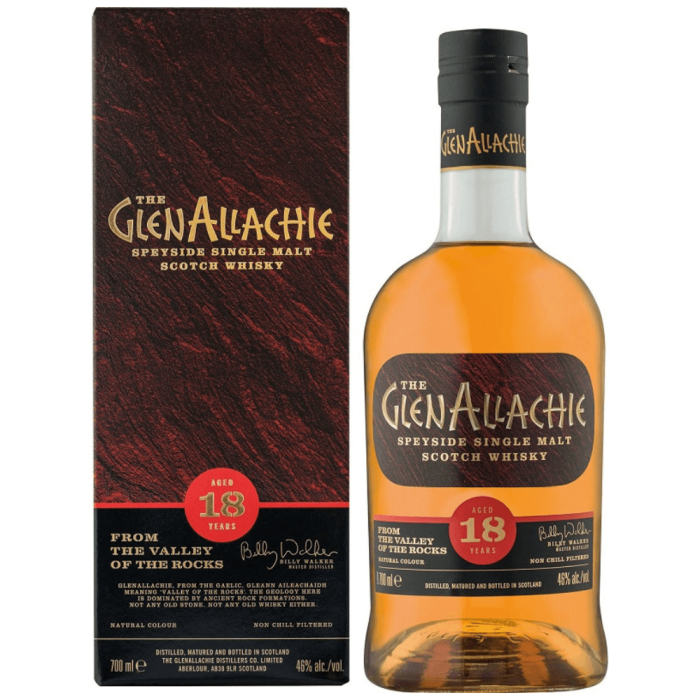 GLENALLACHIE 18YO WHISKY SINGLE MALT 0,7L