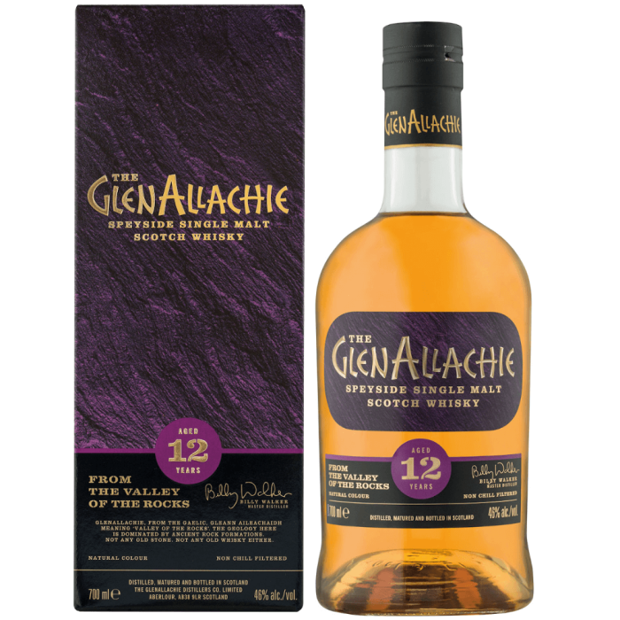GLENALLACHIE 12YO WHISKY SINGLE MALT 0,7L