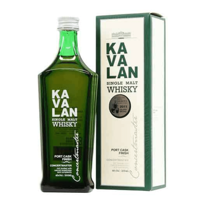 KAVALAN CONCERTMASTER WHISKY SINGLE MALT 0,2L + KARTONIK