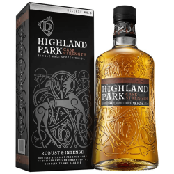 HIGHLAND PARK CASK STRENGHT WHISKY SINGLE MALT + KARTON