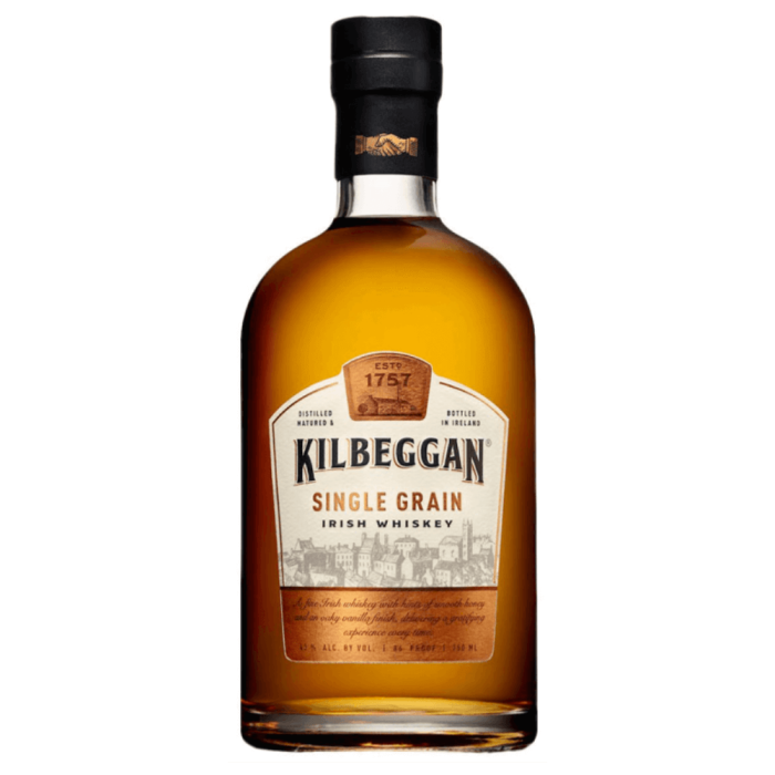 KILBEGGAN SINGLE GRAIN WHISKY 0,7L