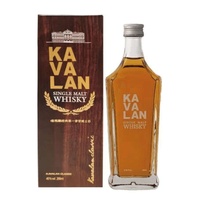 KAVALAN WHISKY SINGLE MALT 0,2L + KARTONIK
