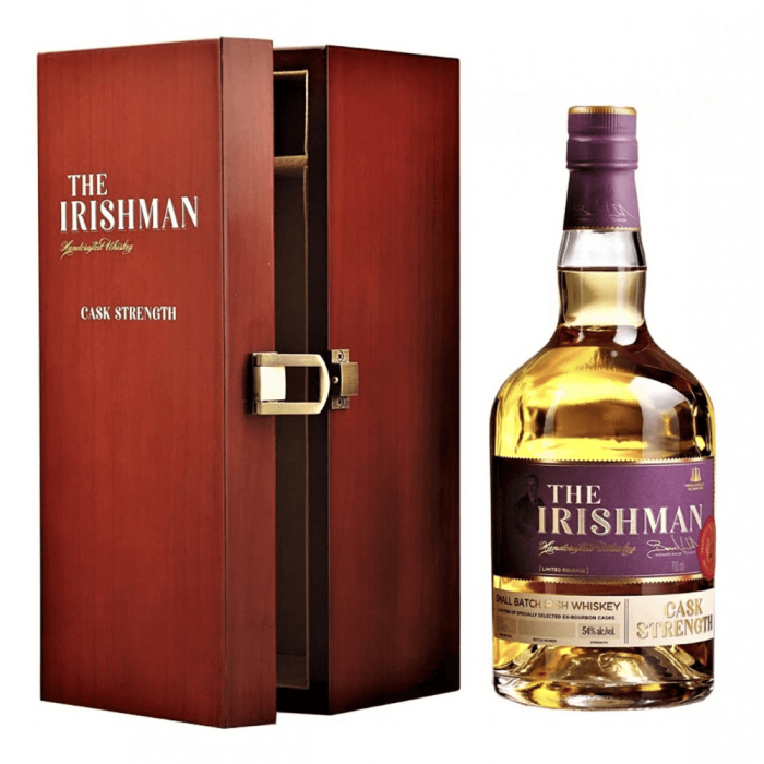 THE IRISHMAN CASK STRENGHT WHISKY 0,7L + OPAKOWANIE