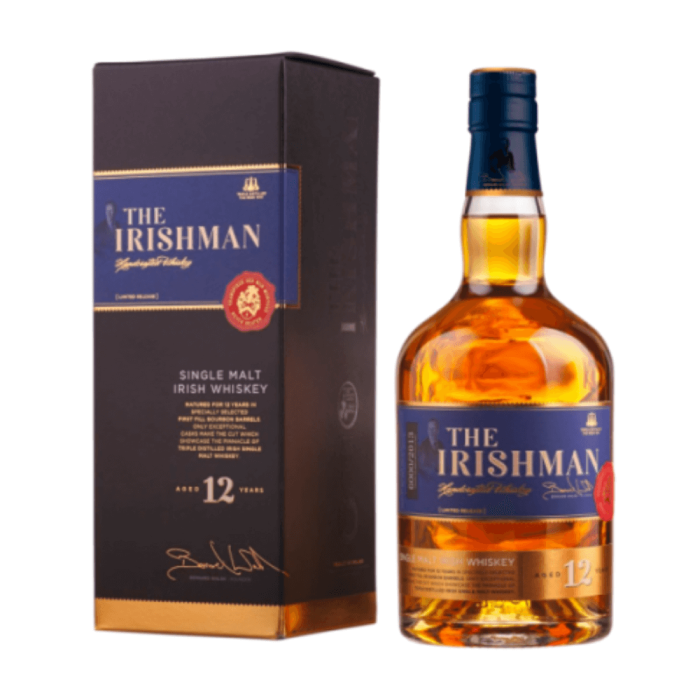 THE IRISHMAN 12YO WHISKY SINGLE MALT 0,7L + KARTONIK