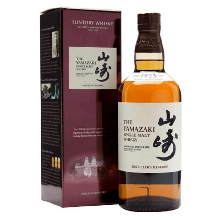 THE YAMAZAKI DISTILLERS RESERVA WHISKY SINGLE MALT 0,7L