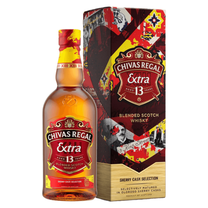 CHIVAS REGAL EXTRA 13YO WHISKY BLENDED 0,7L + OPAKOWANIE