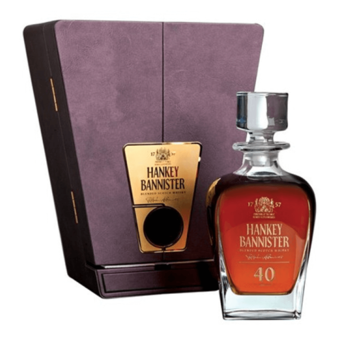 HANKEY BANNISTER 40YO SCOTCH WHISKY 0,7L + PUDEŁKO