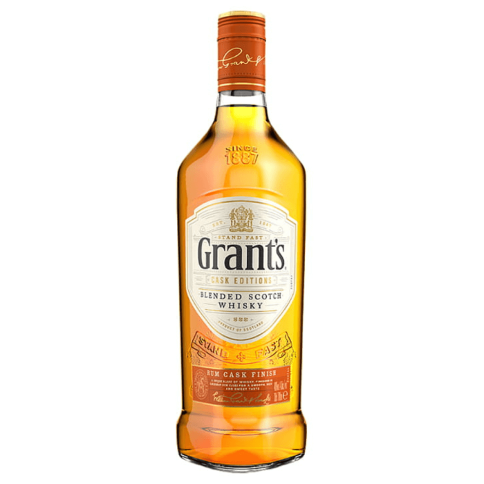 GRANT'S WHISKY ALE RUM CASK FINISH 0,7L