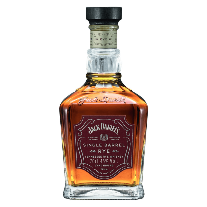 JACK DANIEL'S SINGLE BARREL RYE 0,7L