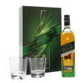 JOHNNIE WALKER GREEN LABEL 0,7L + SZKLANKI
