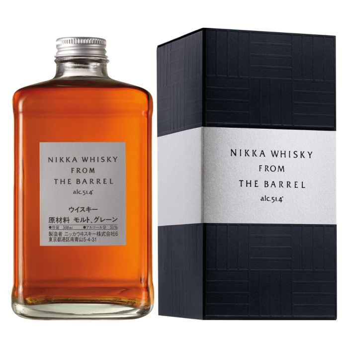 NIKKA WHISKY FROM THE BARREL 0,5L + KARTON