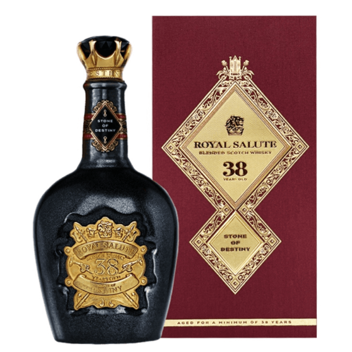ROYAL SALUTE 38YO STONE OF DESTINY BLENDED WHISKY 0,5L