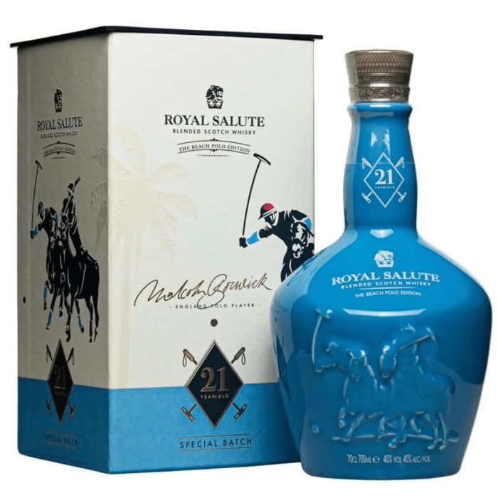 ROYAL SALUTE 21YO THE POLO COLLECTION 0,7L + OPAKOWANIE