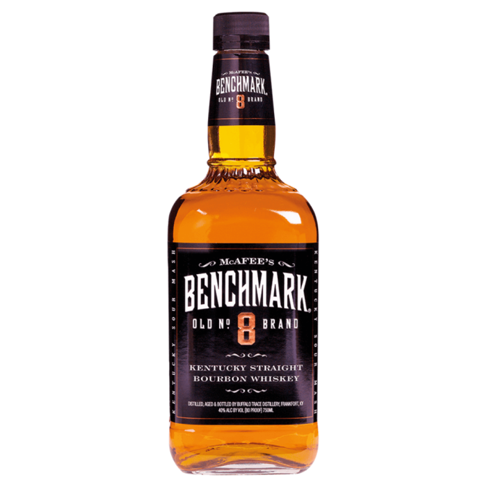 BENCHMARK OLD NO. 8 BRAND BOURBON 0,7L