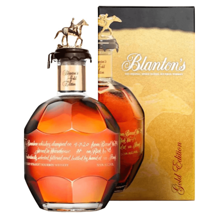 BLANTONS GOLD EDITION BOURBON 0,7L + KARTON