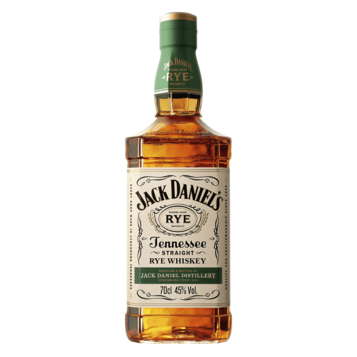 JACK DANIEL'S RYE 0,7L