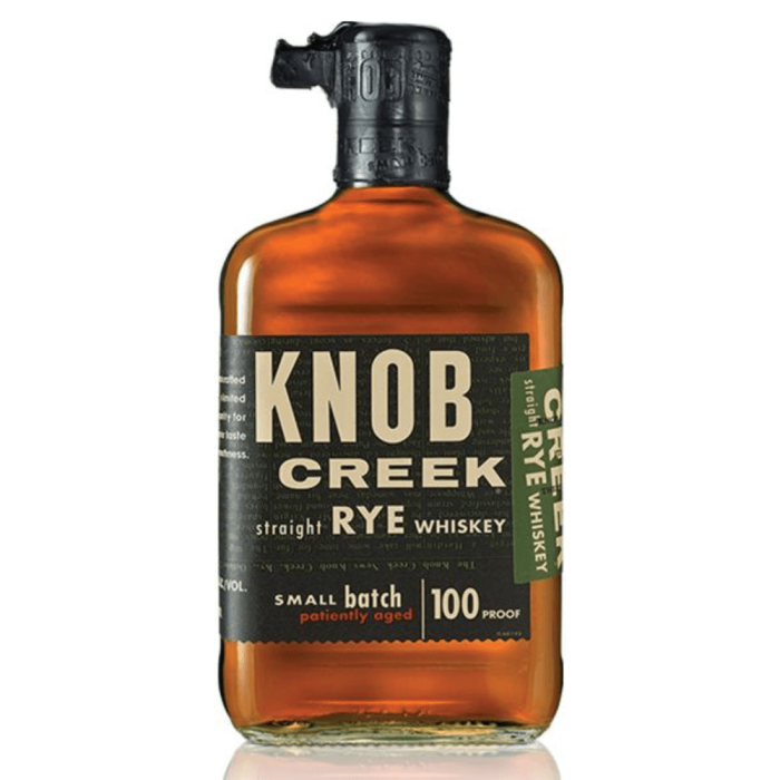 KNOB CREEK STRAIGHT RYE SMALL BATCH WHISKEY 0,7L