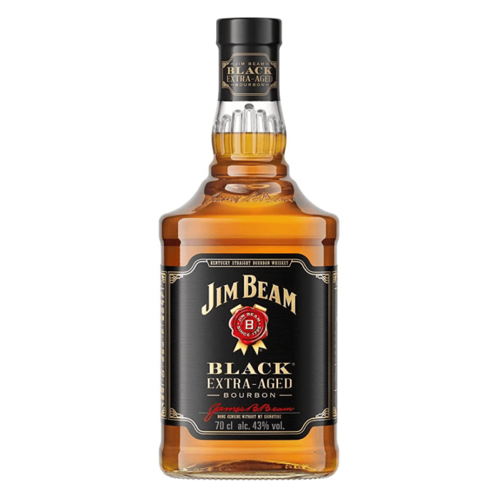 JIM BEAM BLACK EXTRA - AGED WHISKEY 0,7L