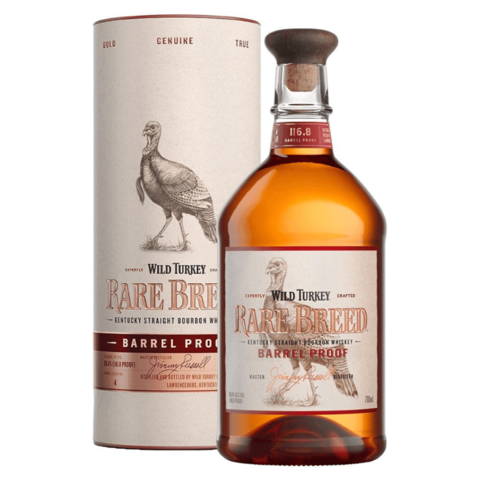 WILD TURKEY RARE BREED BARREL PROOF BOURBON 0,7L