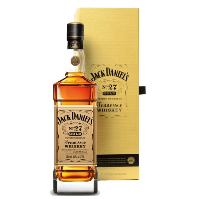 JACK DANIEL'S NO.27 GOLD DOUBLE BARRELED 40% 0,7L + OPAKOWANIE