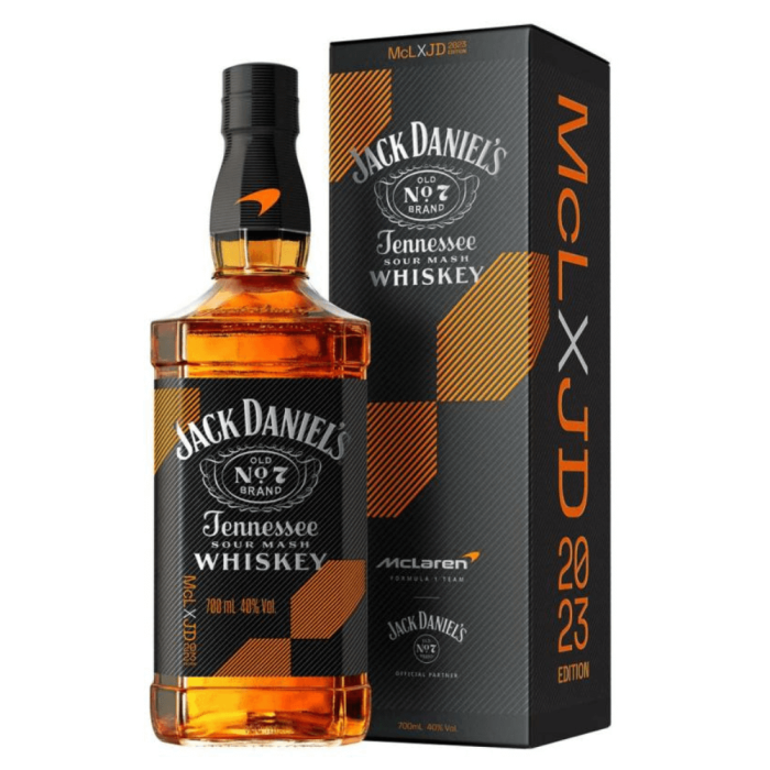 JACK DANIEL'S MCLAREN FORMULA 1 TEAM 0,7L + KARTON