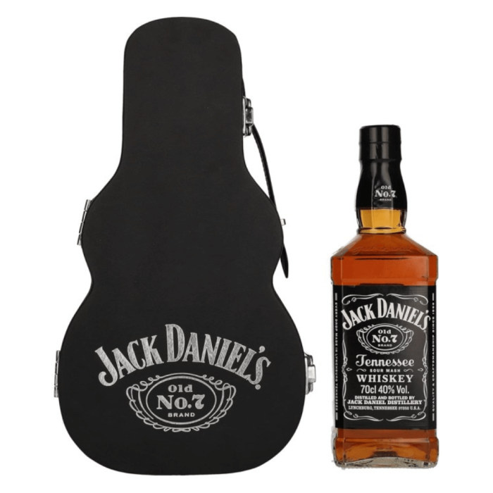JACK DANIEL’S OLD NO.7 WHISKEY 0,7L "GITARA"