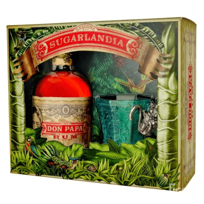 DON PAPA RUM 0,7L + SZKLANKA