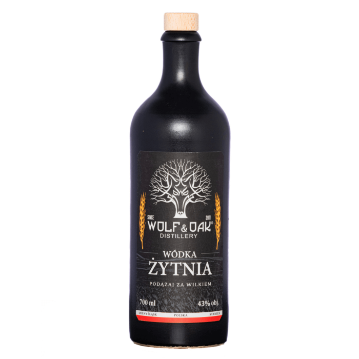 WÓDKA ŻYTNIA WOLF & OAK DISTILLERY 0,7L