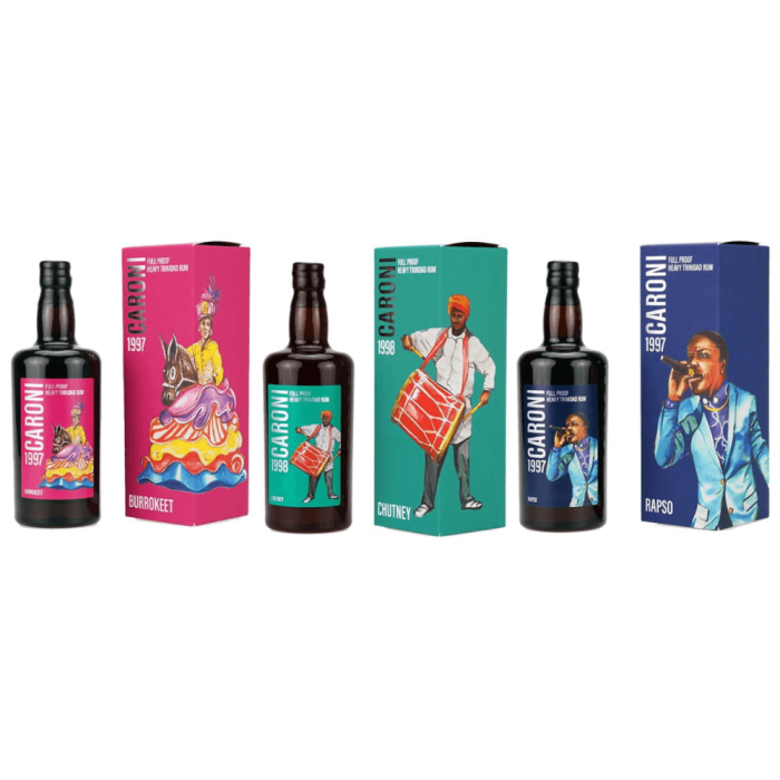 CARONI RUM MUSIC SERIES II - ZESTAW KOLEKCJONERSKI