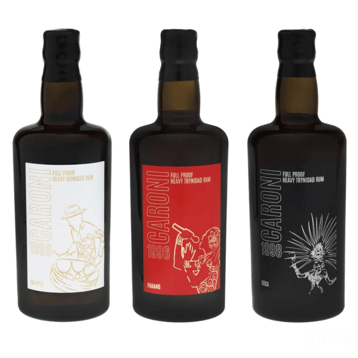 CARONI RUM MUSIC SERIES I - ZESTAW KOLEKCJONERSKI