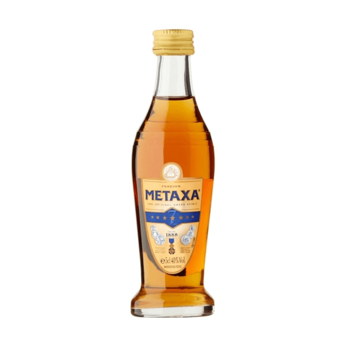 METAXA 7* ORIGINAL GREEK SPIRIT BRANDY 0,05L (MINI)