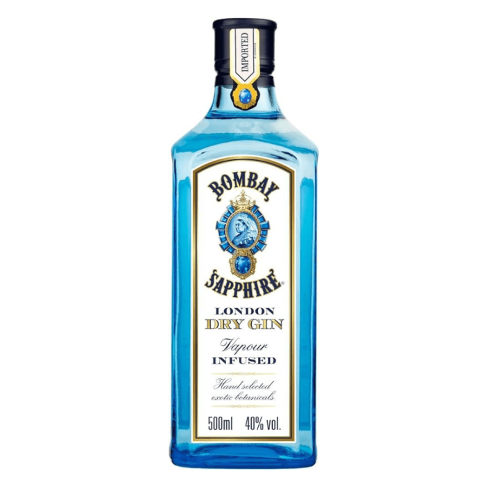 BOMBAY SAPPHIRE LONDON DRY GIN 0,5L