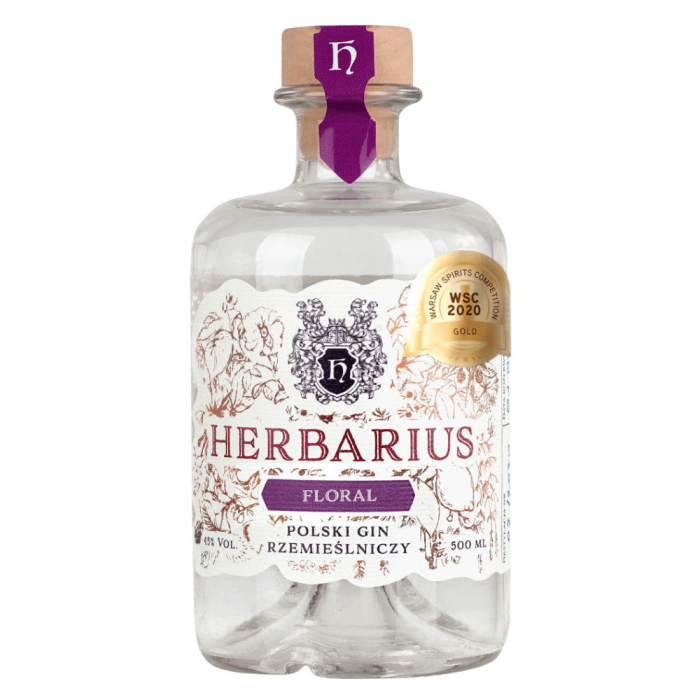 HERBARIUS FLORAL GIN RZEMIEŚLNICZY 0,5L