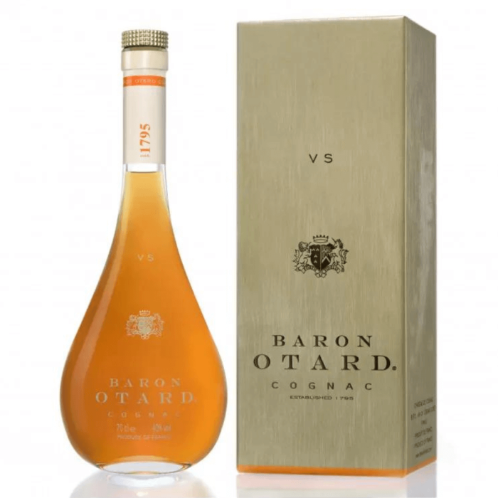 BARON OTARD VS COGNAC 0,7L + OPAKOWANIE