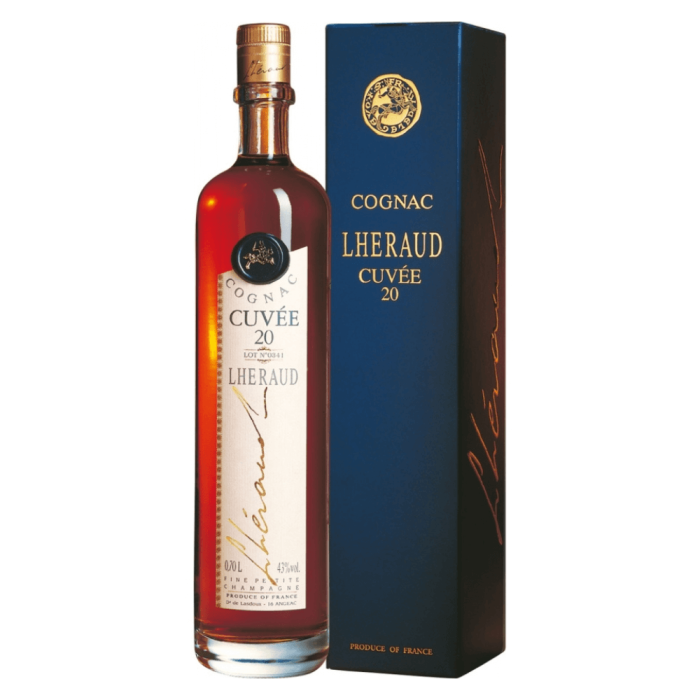 LHERAUD CUVEE 20 COGNAC 0,7L + KARTONIK